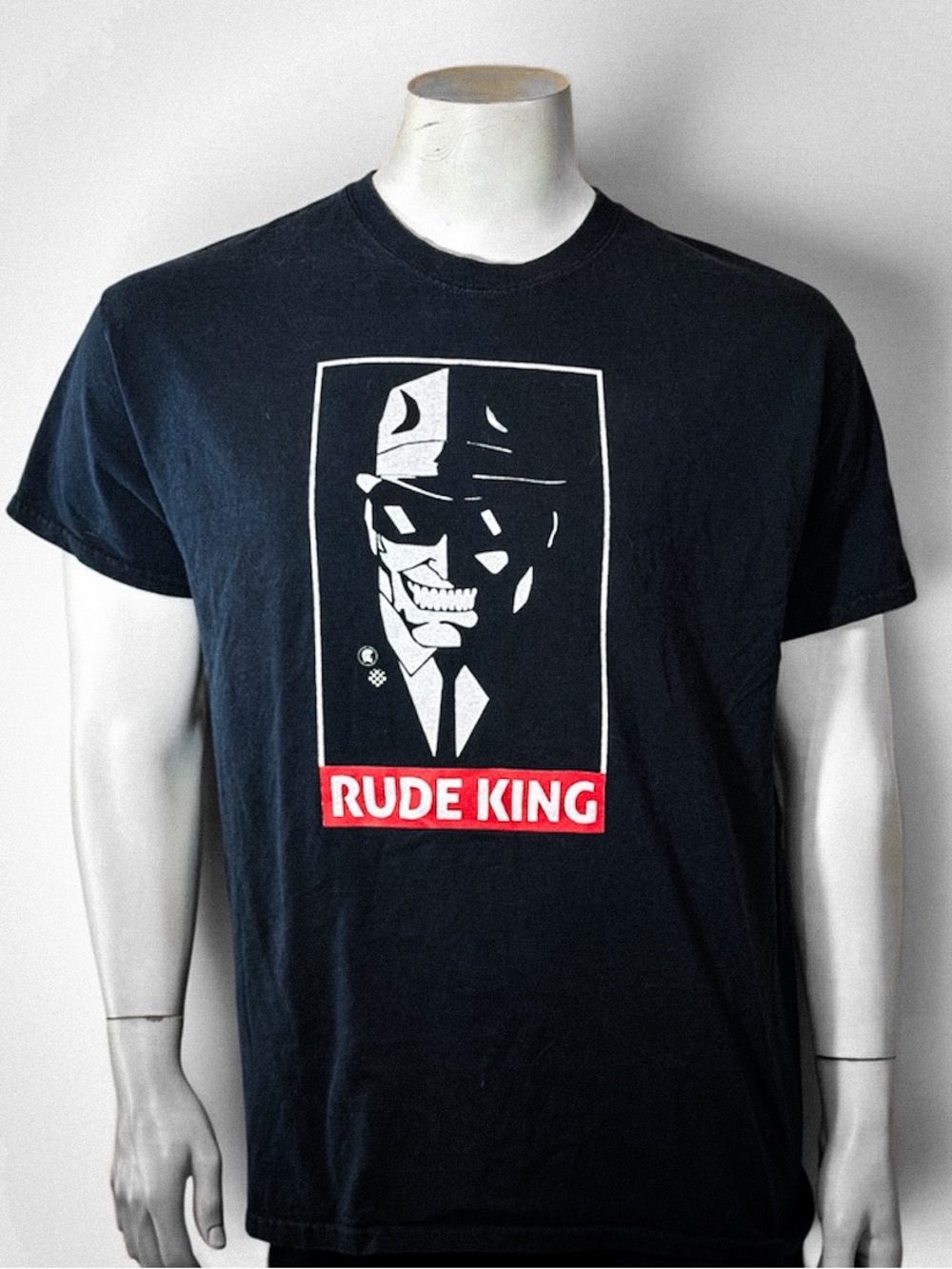 Rude King Dallas Ska Band Graphic Concert Tee Shirt Large